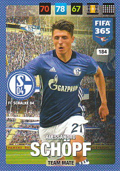 Alessandro Schopf Schalke 04 2017 FIFA 365 #184